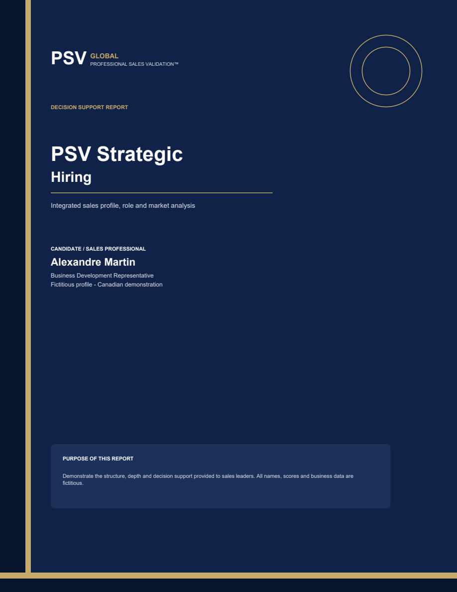 PSV Strategic Hiring report cover